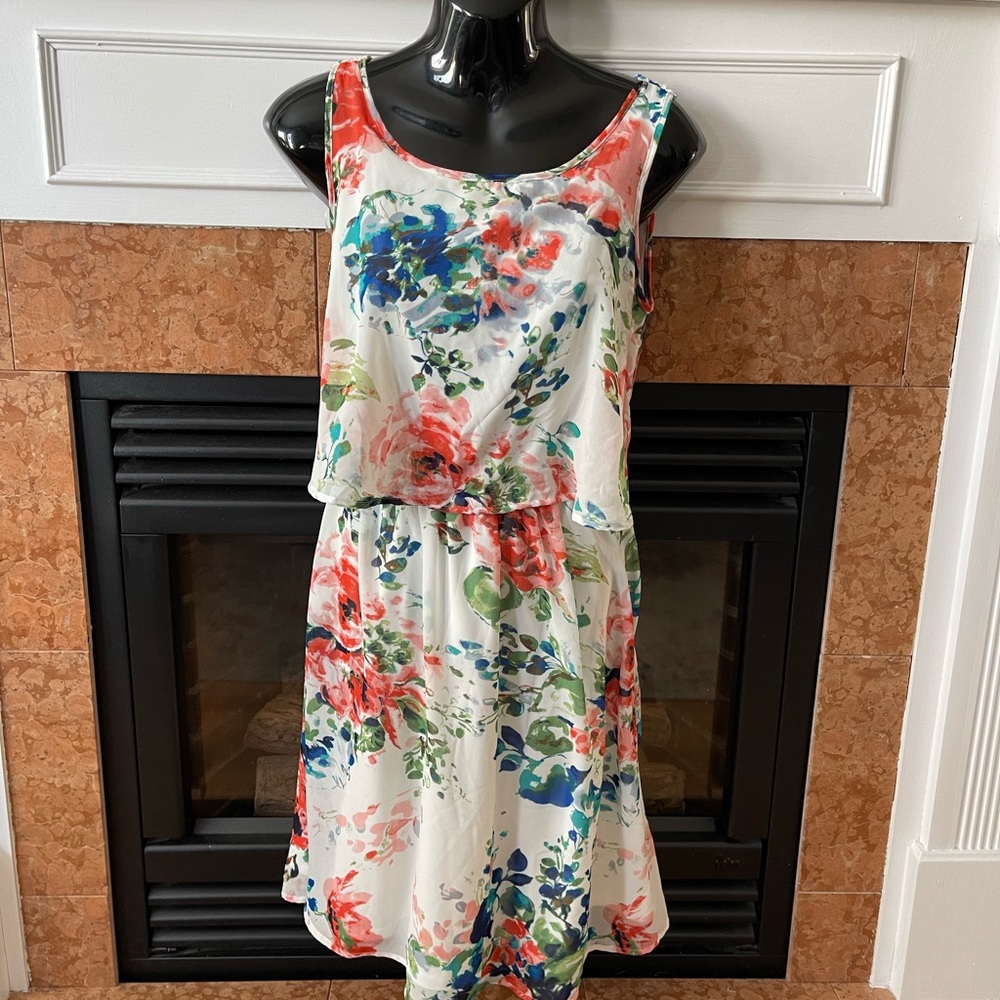 Robert Lewis Ladies Floral Layer Dress